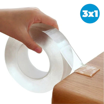 Cinta Adhesiva Doble Cara Reutilizable - Imagen 1