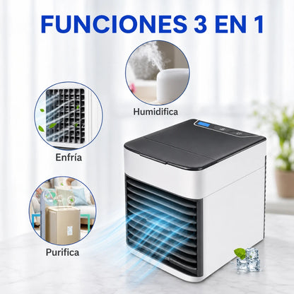 Mini Enfriador de Aire Portátil - Refresca y Purifica tu Espacio - Imagen 5